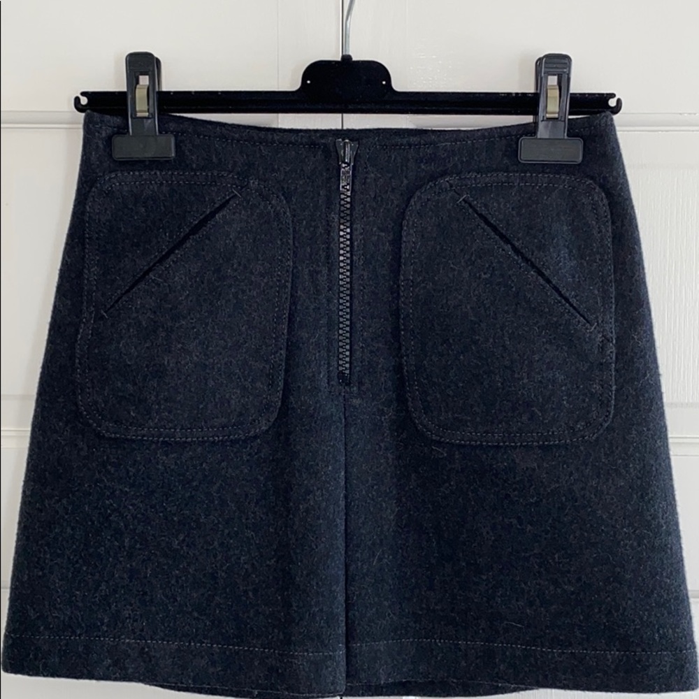 Gap Felt wool Mini Skirt